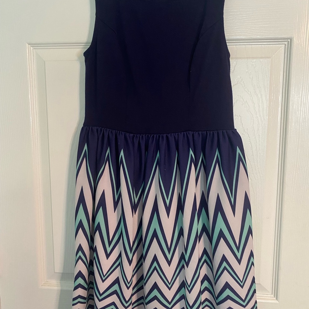 Stylish Chevron Dress